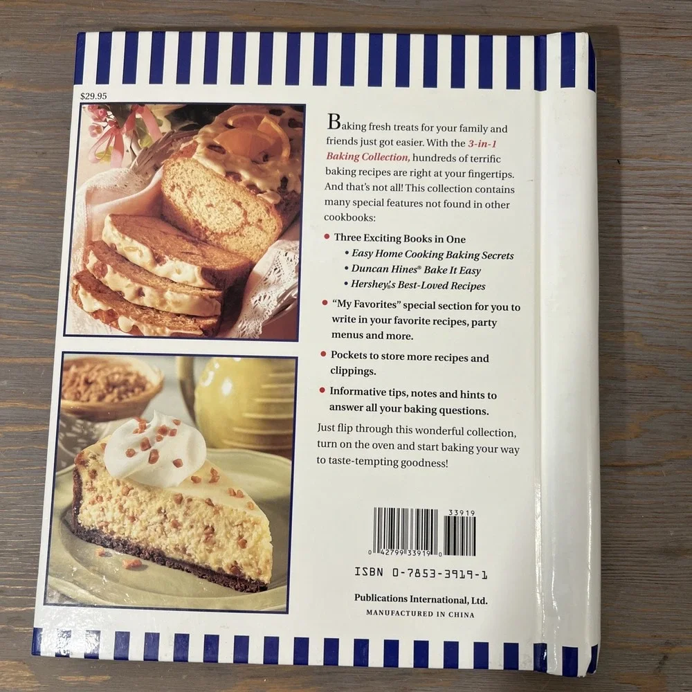 Baking Collection (3 Cookbooks in 1) - Hardcover - ACCEPTABLE